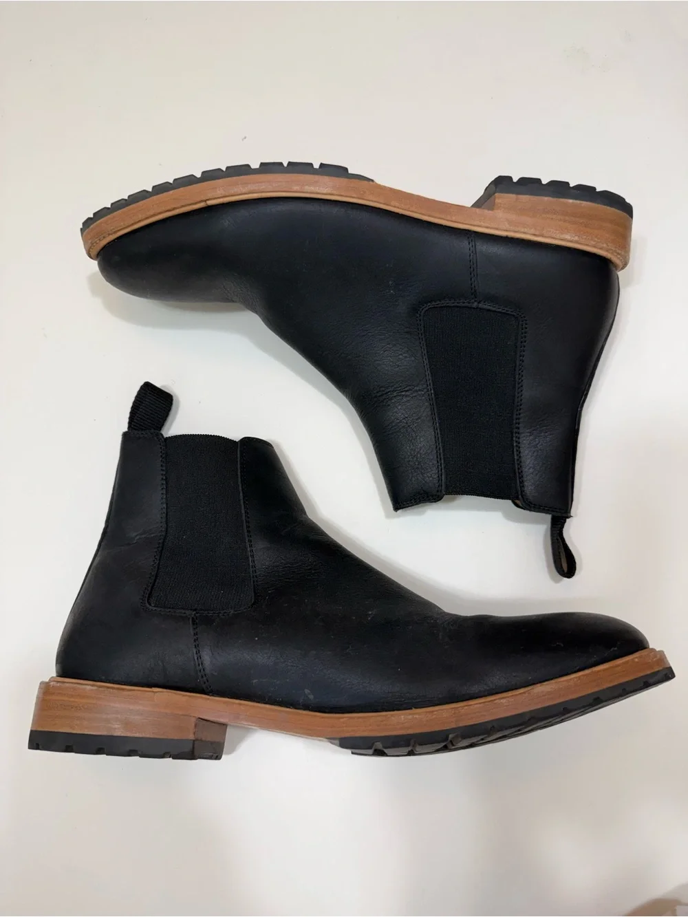 NISOLO Marco Everyday Chelsea Boot Men's Black Size 10.5